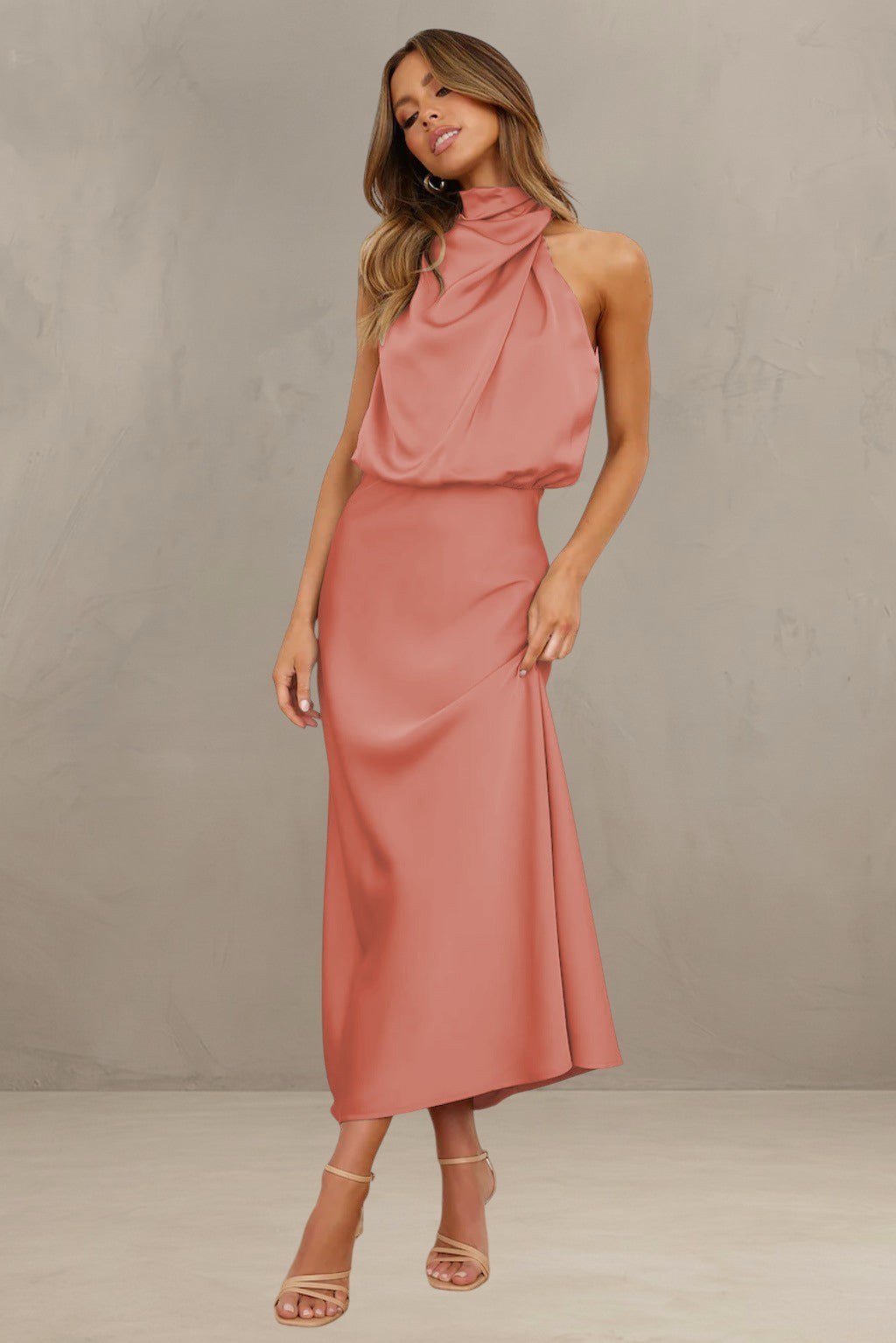 VIOLET | ABITO DRAPE' SAHARA