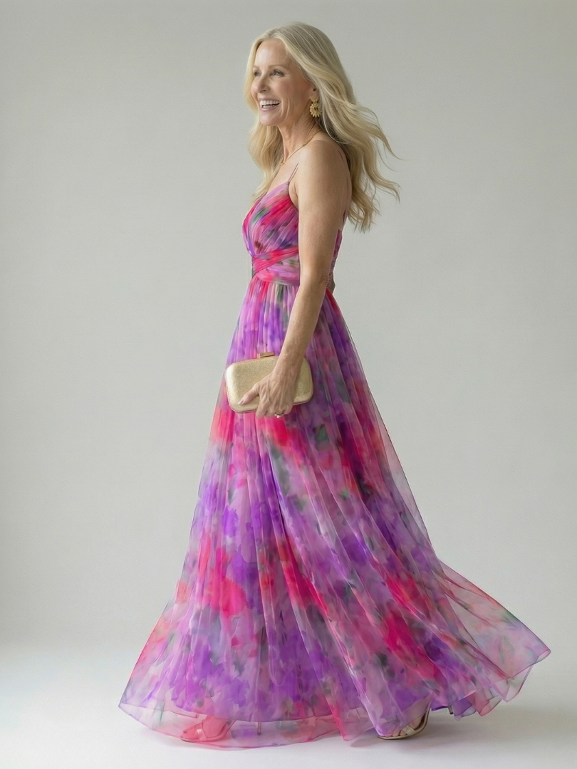 ISEL | ABITO MAXI CON WRAP SOFT