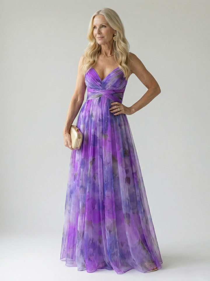ISEL | ABITO MAXI CON WRAP SOFT