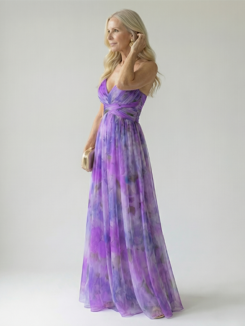 ISEL | ABITO MAXI CON WRAP SOFT