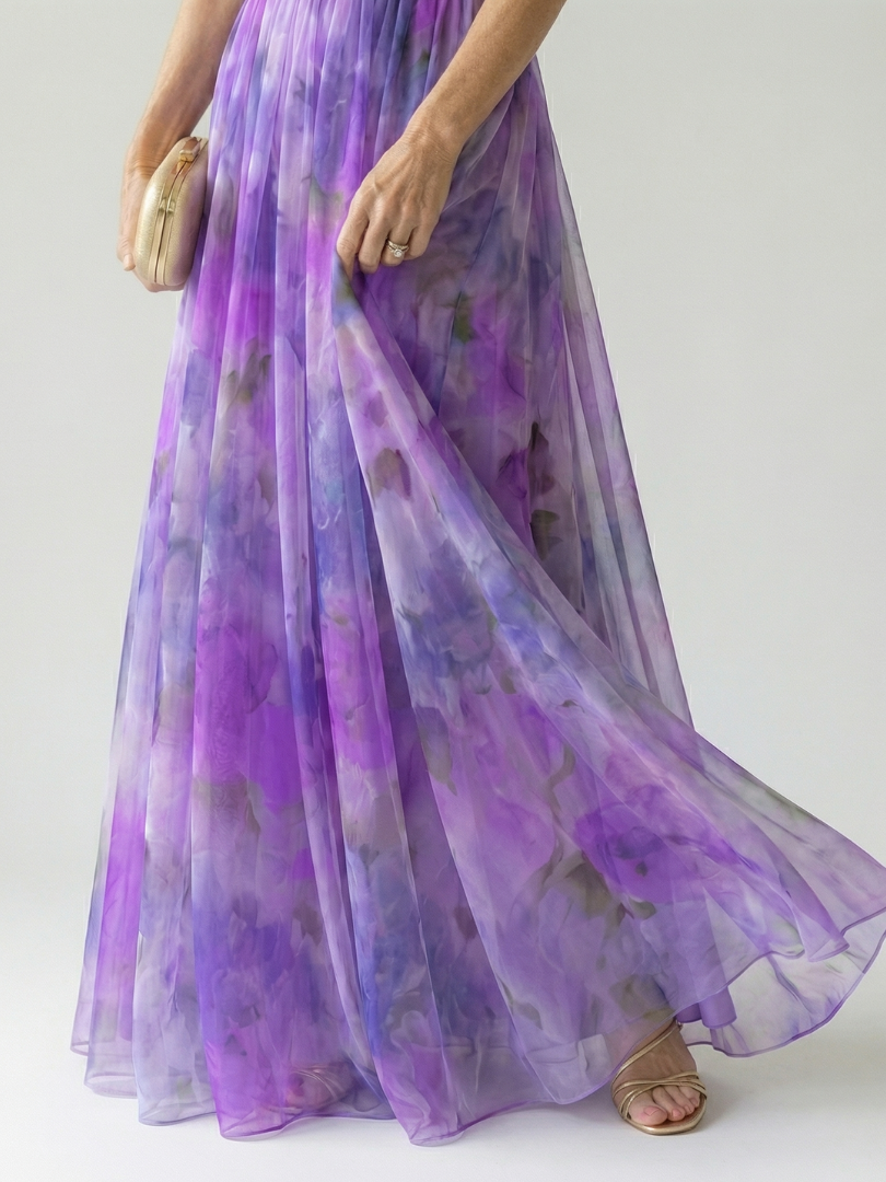 ISEL | ABITO MAXI CON WRAP SOFT