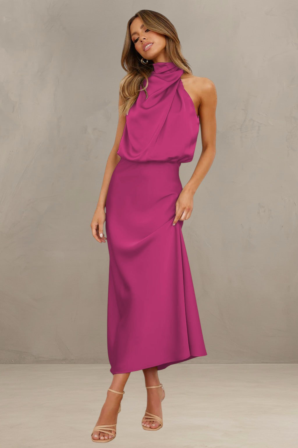 VIOLET | ABITO DRAPE' SAHARA