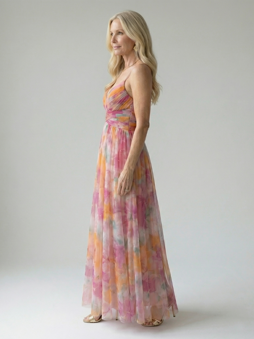 ISEL | ABITO MAXI CON WRAP SOFT