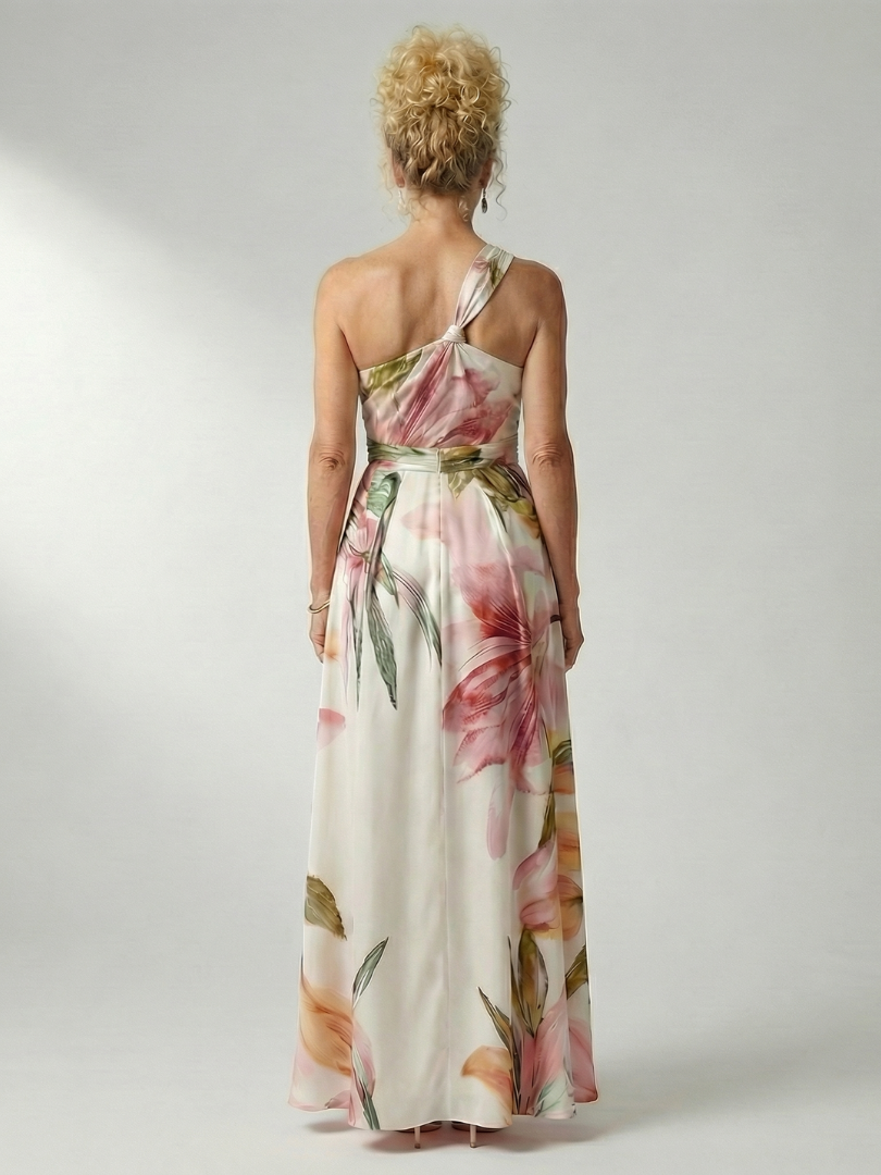 AMIEL | ABITO MAXI FIORITO LEGGERO