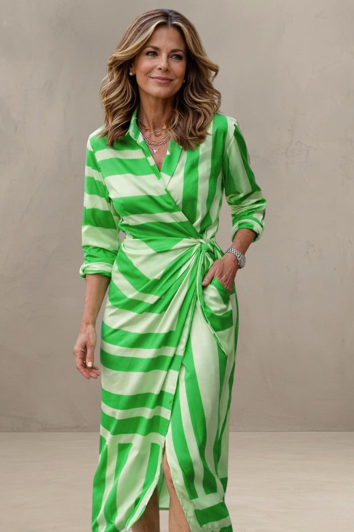 VITORIA | LOLA - ABITO MAXI STAMPATO