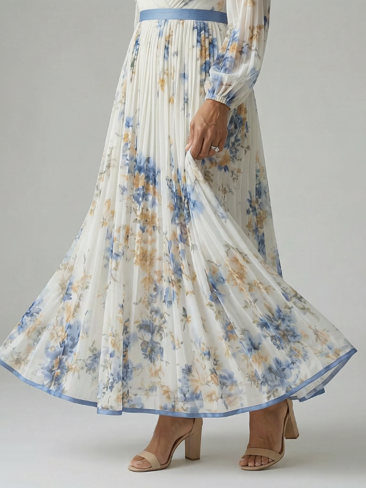 RIELLE | ABITO MIDI A PLEATS