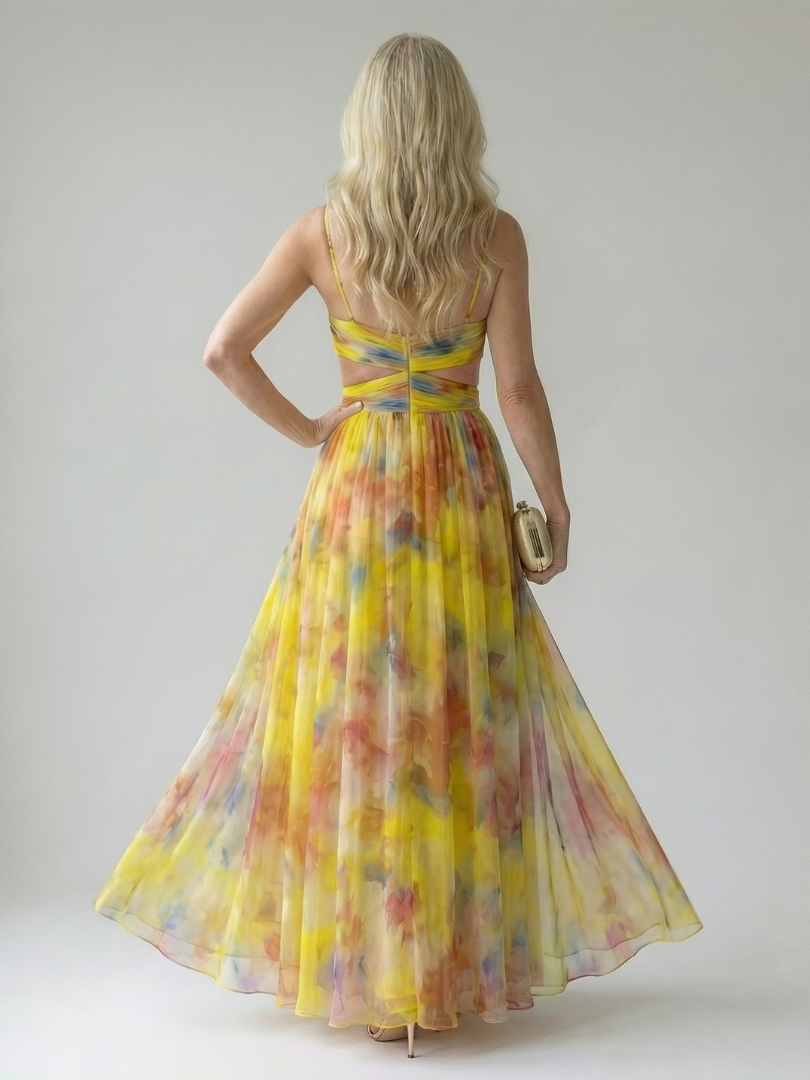 ISEL | ABITO MAXI CON WRAP SOFT