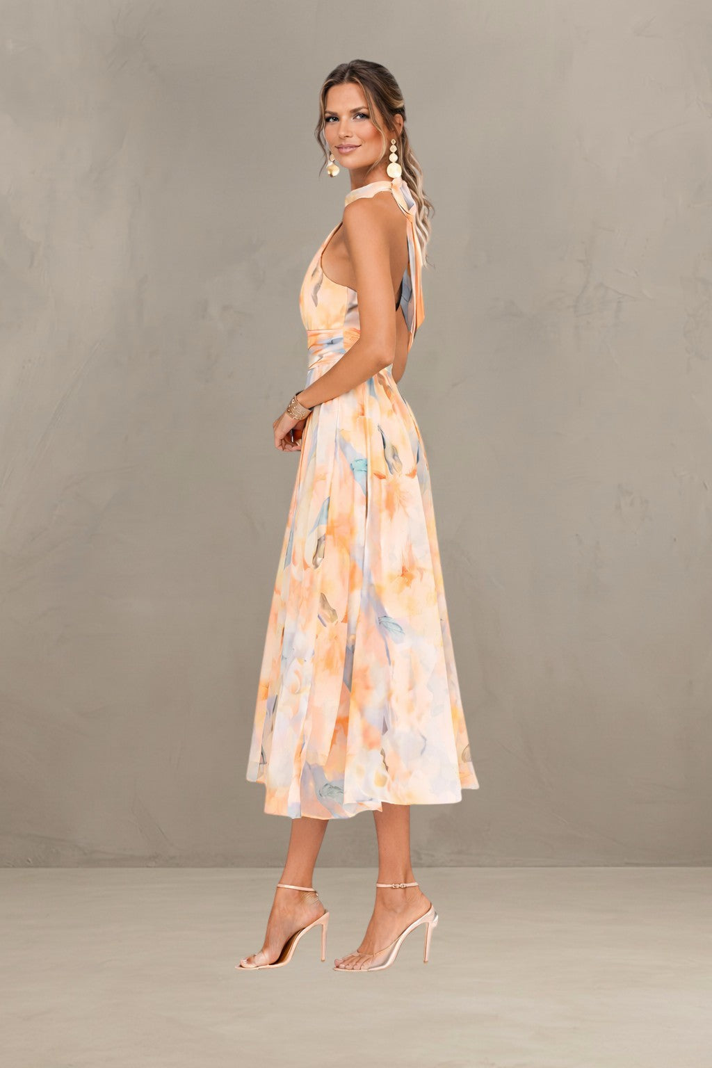 ESTHER | ABITO ESTIVO CON COLLO HALTER
