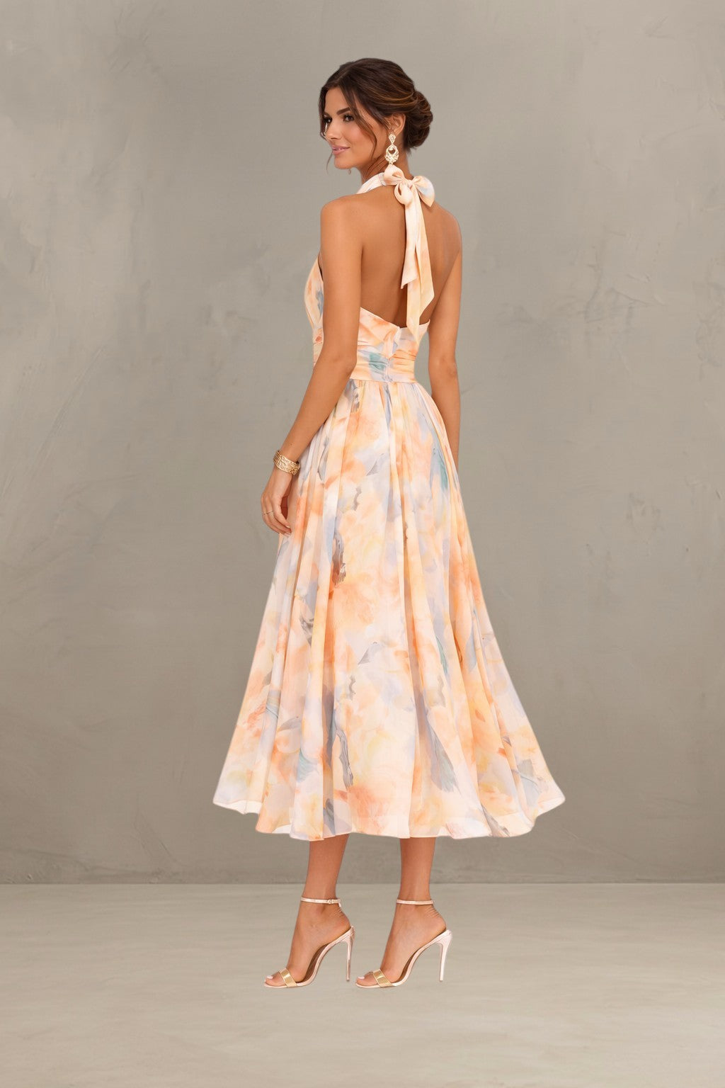 ESTHER | ABITO ESTIVO CON COLLO HALTER