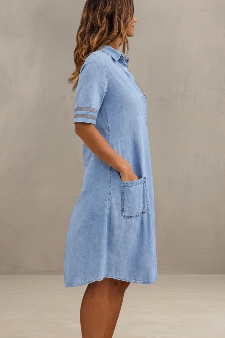 BRITTANY | ABITO IN DENIM CHE VALORIZZA LA FIGURA