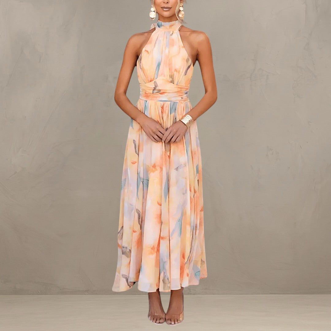 ESTHER | ABITO ESTIVO CON COLLO HALTER