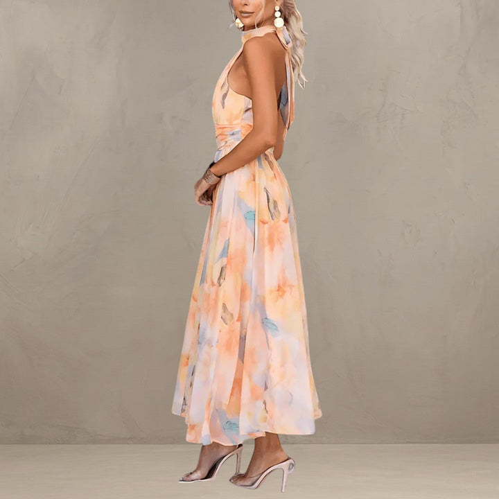 ESTHER | ABITO ESTIVO CON COLLO HALTER