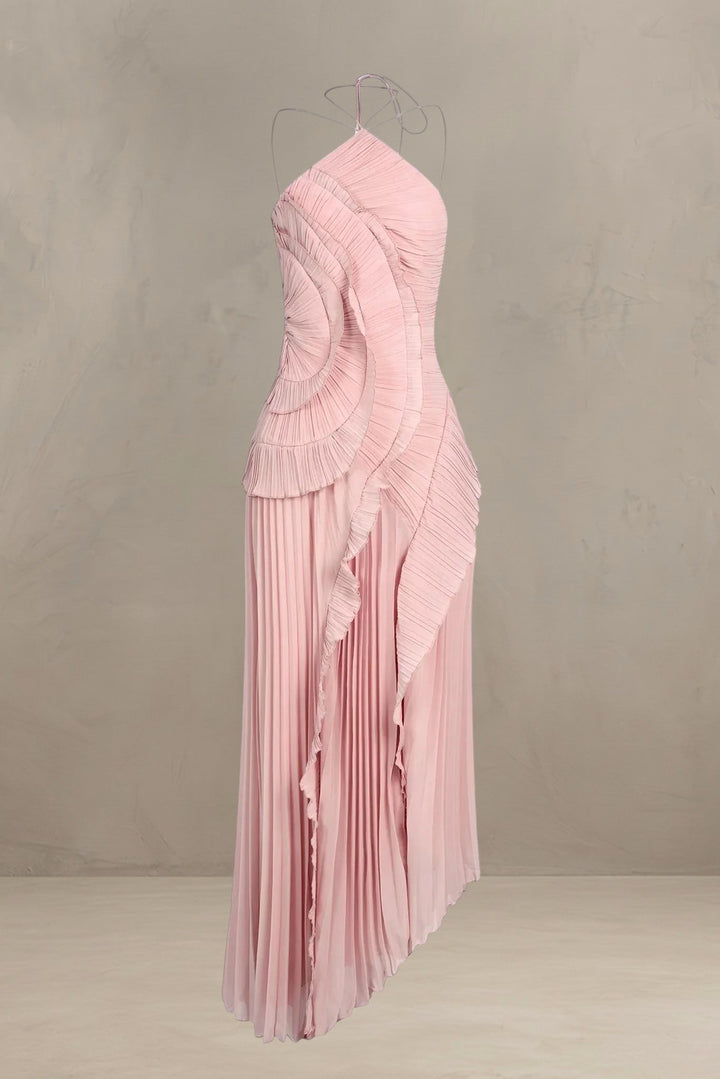 ISADORA | ABITO MAXI ELEGANTE ASIMMETRICO