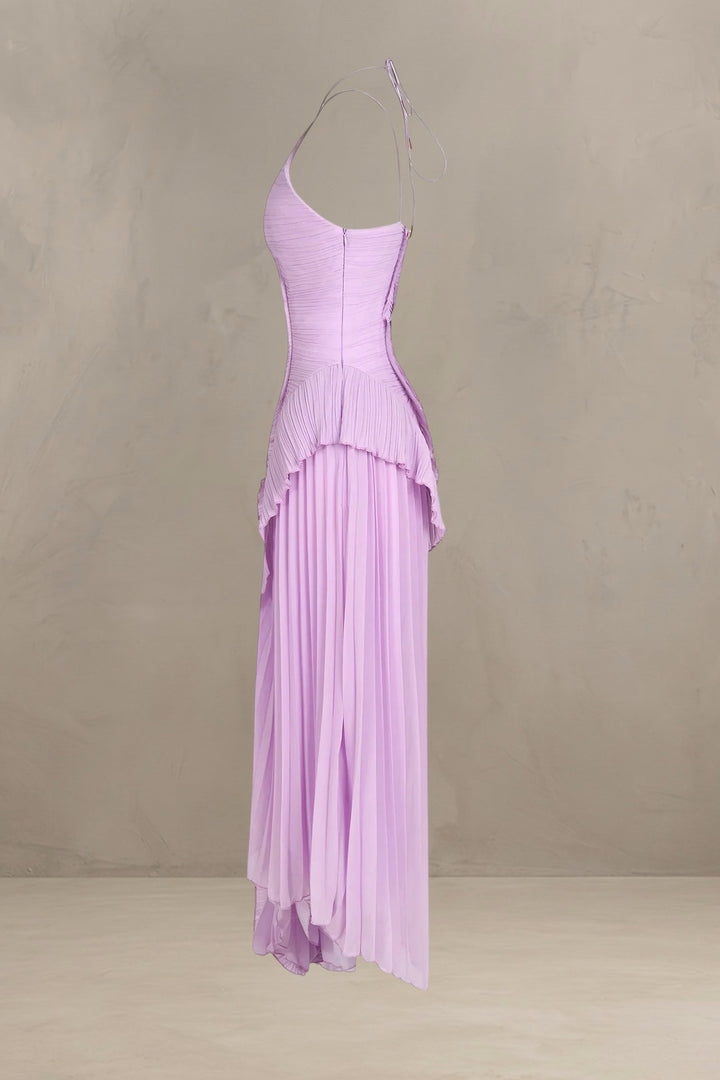 ISADORA | ABITO MAXI ELEGANTE ASIMMETRICO