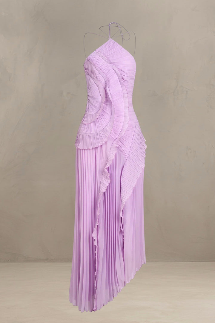 ISADORA | ABITO MAXI ELEGANTE ASIMMETRICO