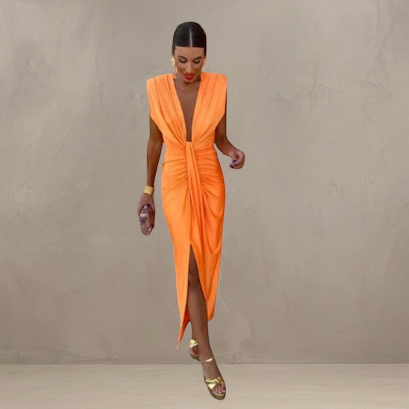 SOPHIA | ABITO PLETTATO ELEGANTE