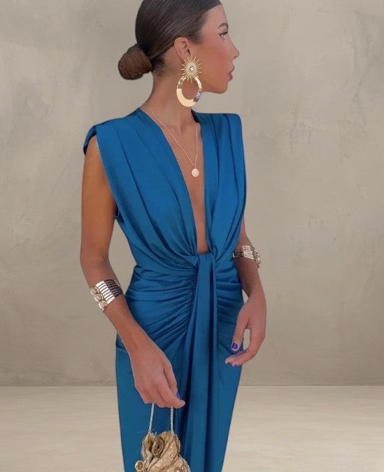 SOPHIA | ABITO PLETTATO ELEGANTE