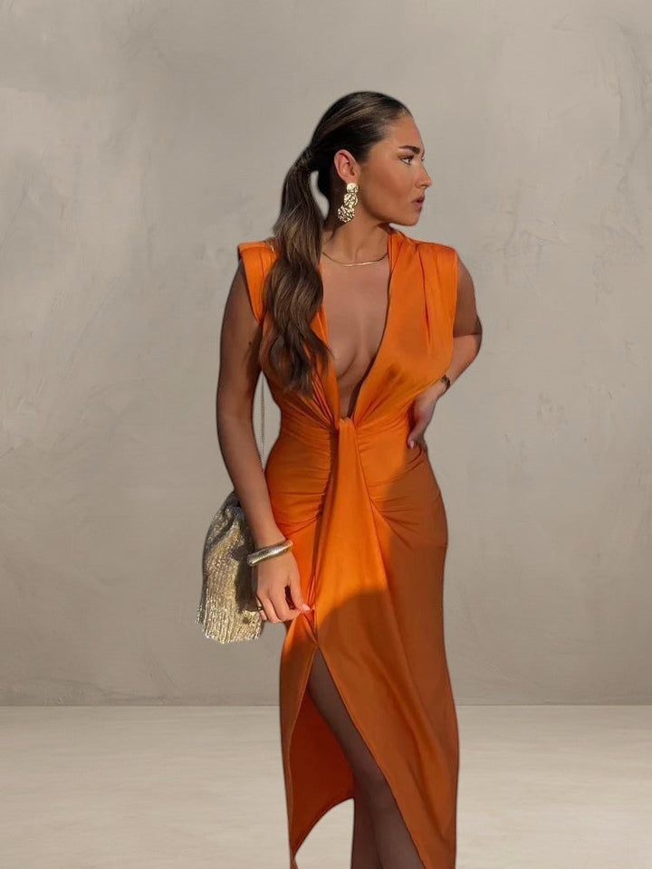 SOPHIA | ABITO PLETTATO ELEGANTE