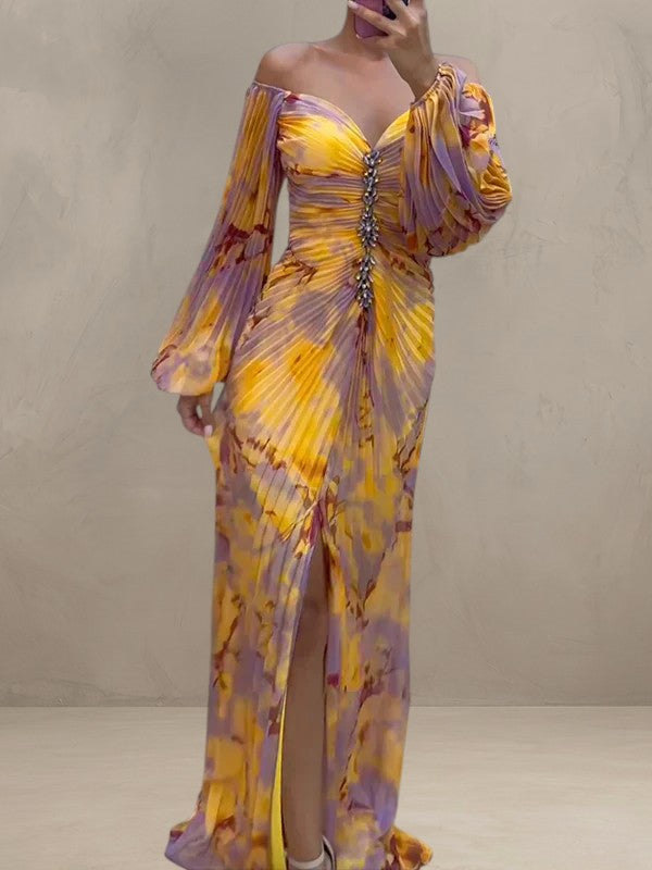 JAMELIA | ABITO ELEGANTE CON SCOLLO A V