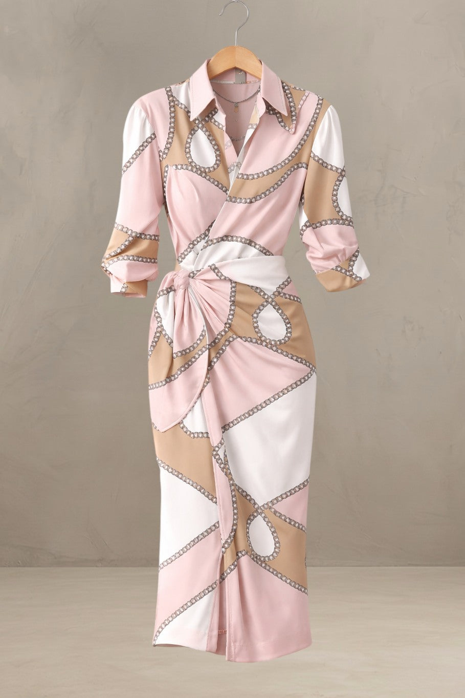 VITORIA | LOLA - ABITO MAXI STAMPATO