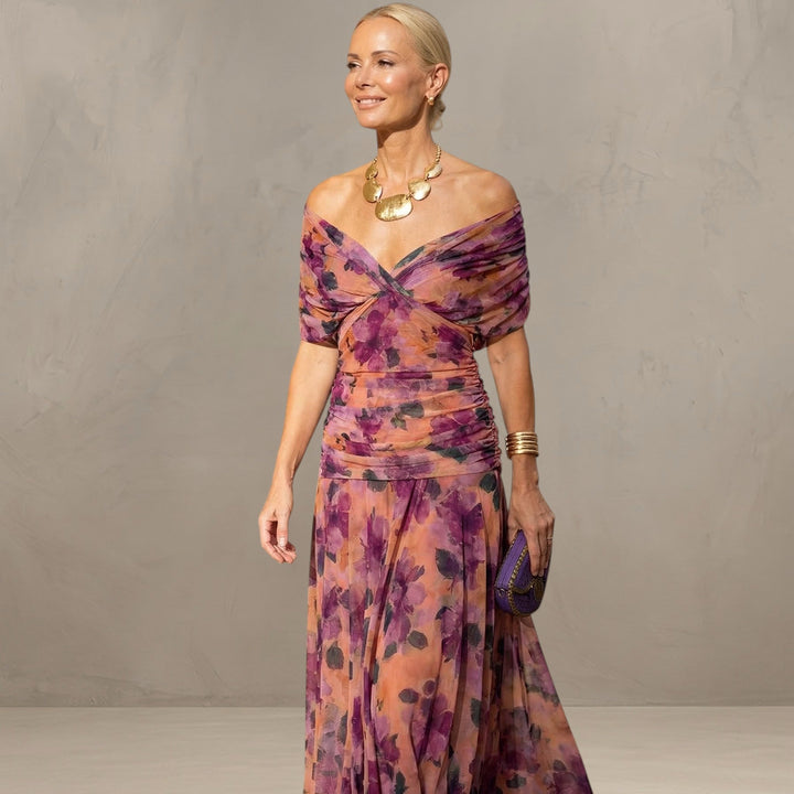 FLORENDRA | ABITO MAXI FLOREALE