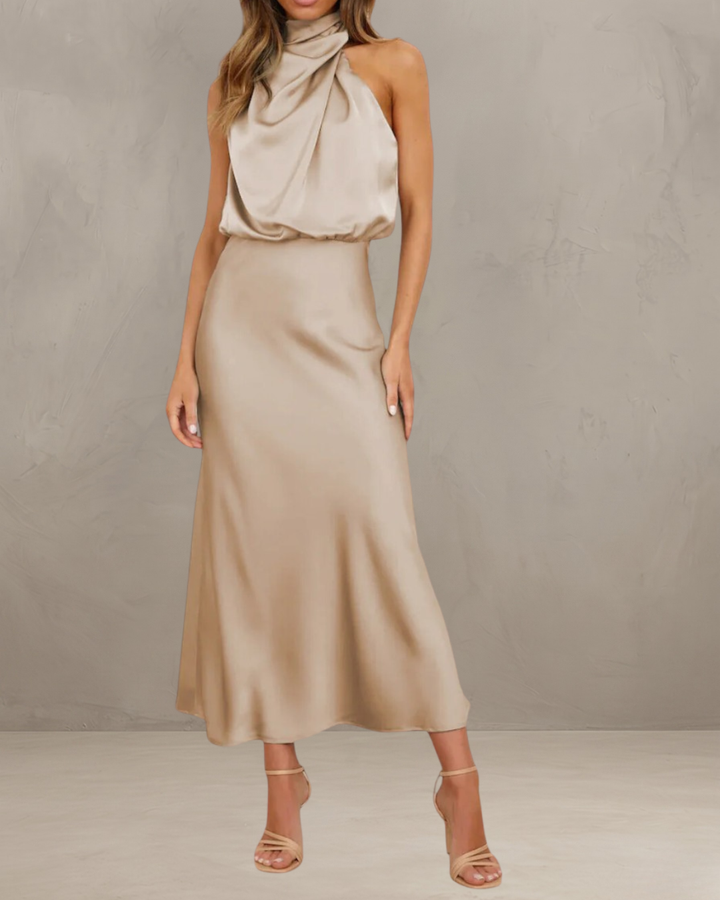 VIOLET | ABITO DRAPE' SAHARA